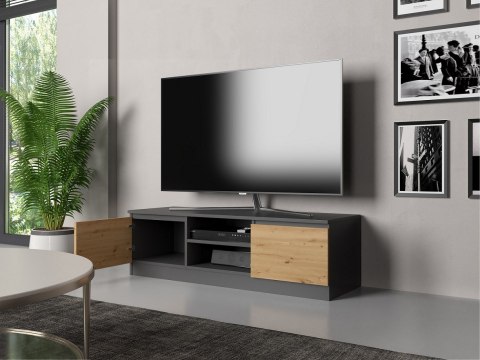 Szafka RTV 120x40xH36 antracyt/artisan Szafka RTV 120x40xH36 antracyt/artisan