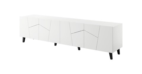 Szafka RTV ETNA 200x42x52 biały mat Szafka RTV ETNA 200x42x52 biały mat