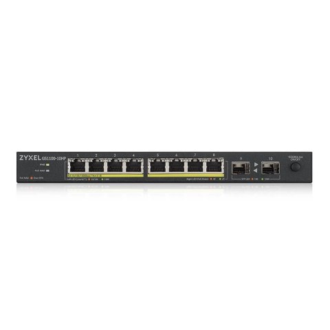 Switch Zyxel GS1100-10HP 10p PoE (PoE+: 8) 130W Unmanaged Gigabit Switch Zyxel GS1100-10HP 10p PoE (PoE+: 8) 130W Unmanaged Gigabit