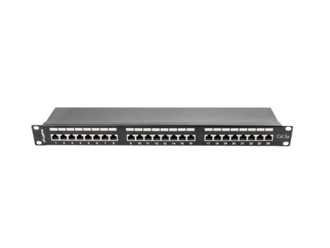 Patch panel Lanberg PPS5-1024-B (1U; kat. 5e; 24xRJ-45) Patch panel Lanberg PPS5-1024-B (1U; kat. 5e; 24xRJ-45)