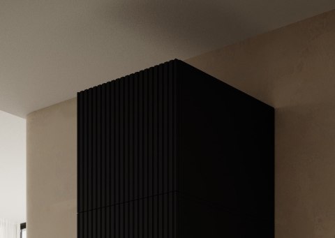 Szafa PAFOS 1D NADSTAWKA 45x55,5x45 czarny mat Szafa PAFOS 1D NADSTAWKA 45x55,5x45 czarny mat