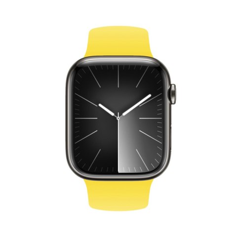 Crong Liquid - Pasek do Apple Watch 38/40/41 mm (żółty)