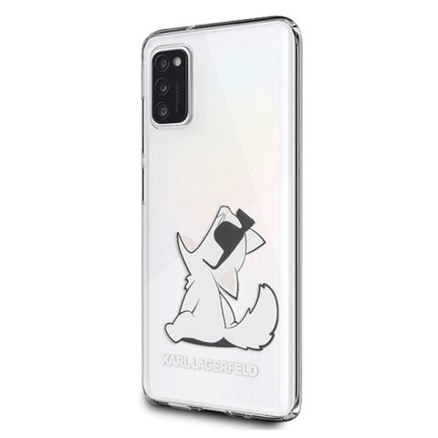 Karl Lagerfeld Choupette Fun Sunglasses - Etui Samsung Galaxy A41 (przezroczysty) Karl Lagerfeld Choupette Fun Sunglasses - Etui Samsung Galaxy A41 (przezroczysty)