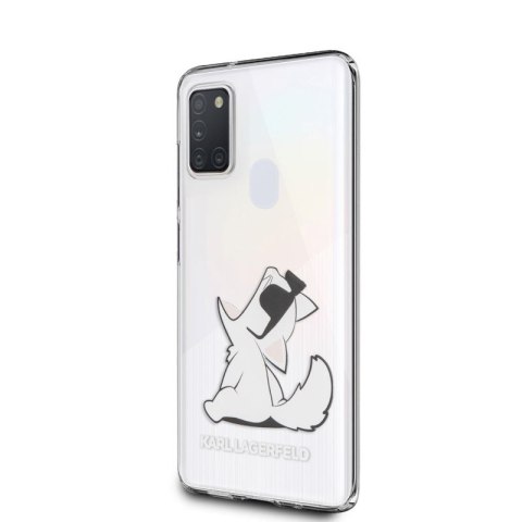 Karl Lagerfeld Choupette Fun Sunglasses - Etui Samsung Galaxy M21 (przezroczysty) Karl Lagerfeld Choupette Fun Sunglasses - Etui Samsung Galaxy M21 (przezroczysty)