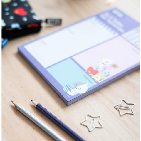 LINE FRIENDS BT21 - Planner dzienny A5 LINE FRIENDS BT21 - Planner dzienny A5