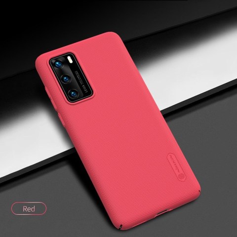 Nillkin Super Frosted Shield - Etui Huawei P40 (Bright Red) Nillkin Super Frosted Shield - Etui Huawei P40 (Bright Red)