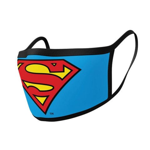 Superman - Maseczka ochronna 2 sztuki, 3 warstwy filtrujące Superman - Maseczka ochronna 2 sztuki, 3 warstwy filtrujące