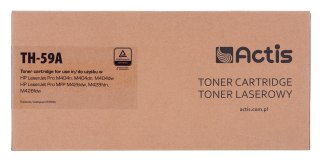 Actis TH-59A Toner (zamiennik HP CF259A; Supreme; 3000 stron; czarny). Z chipem. Zalecamy wyłączenie aktualizacji oprogramowania