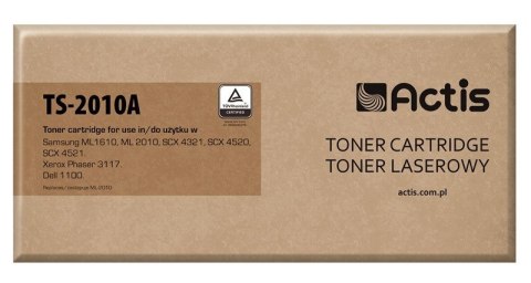 Actis TS-2010A Toner (zamiennik Samsung ML-1610D2/ ML-2010D3; Standard; 3000 stron; czarny) Actis TS-2010A Toner (zamiennik Samsung ML-1610D2/ ML-2010D3; Standard; 3000 stron; czarny)