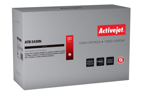 Activejet ATB-3430N Toner (zamiennik Brother TN-3430; Supreme; 3000 stron; czarny) Activejet ATB-3430N Toner (zamiennik Brother TN-3430; Supreme; 3000 stron; czarny)