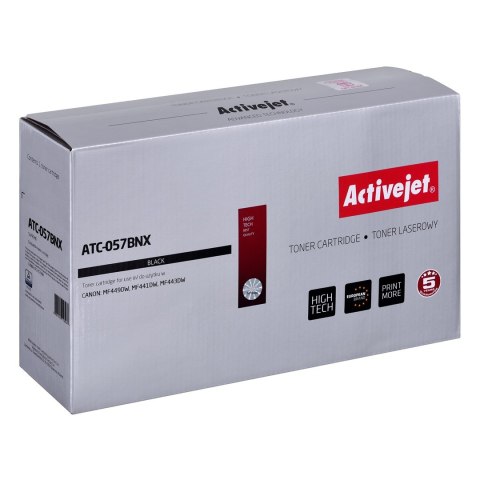 Activejet ATC-057BNX Toner (zamiennik Canon CRG-057HBK; Supreme; 10000 stron; czarny) Z CHIP Activejet ATC-057BNX Toner (zamiennik Canon CRG-057HBK; Supreme; 10000 stron; czarny) Z CHIP