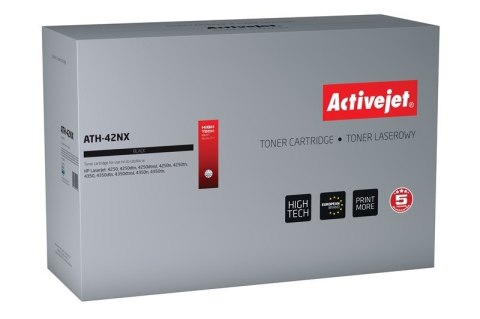 Activejet ATH-42NX Toner (zamiennik HP 42X Q5942X; Supreme; 20000 stron; czarny) Activejet ATH-42NX Toner (zamiennik HP 42X Q5942X; Supreme; 20000 stron; czarny)