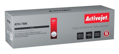Activejet ATH-78N Toner (zamiennik HP 78A CE278A, Canon CRG-728; Supreme; 2500 stron; czarny) Activejet ATH-78N Toner (zamiennik HP 78A CE278A, Canon CRG-728; Supreme; 2500 stron; czarny)