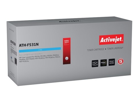 Activejet ATH-F531N Toner (zamiennik HP 205A CF531A; Supreme; 900 stron; niebieski) Activejet ATH-F531N Toner (zamiennik HP 205A CF531A; Supreme; 900 stron; niebieski)