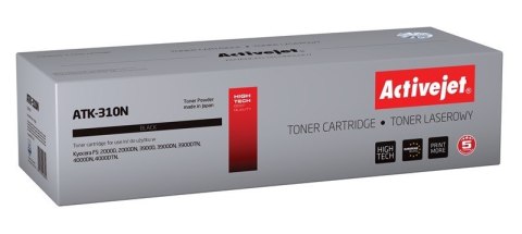 Activejet ATK-310N Toner (zamiennik Kyocera TK-310; Supreme; 12000 stron; czarny) Activejet ATK-310N Toner (zamiennik Kyocera TK-310; Supreme; 12000 stron; czarny)