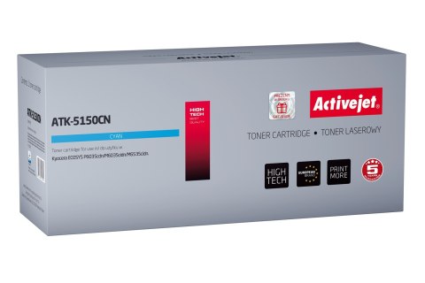 Activejet ATK-5150CN Toner (zamiennik Kyocera TK-5150C; Supreme; 10000 stron; niebieski) Activejet ATK-5150CN Toner (zamiennik Kyocera TK-5150C; Supreme; 10000 stron; niebieski)