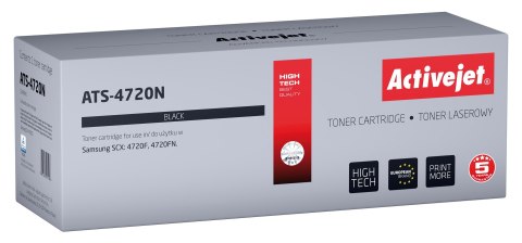 Activejet ATS-4720N Toner (zamiennik Samsung SCX-4720D5; Supreme; 5000 stron; czarny) Activejet ATS-4720N Toner (zamiennik Samsung SCX-4720D5; Supreme; 5000 stron; czarny)