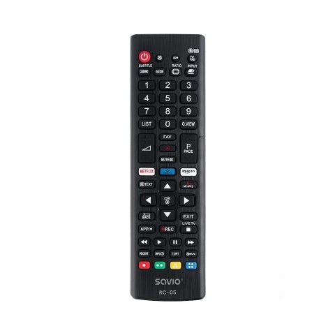 Pilot uniwersalny SAVIO RC-05 (telewizory) Pilot uniwersalny SAVIO RC-05 (telewizory)