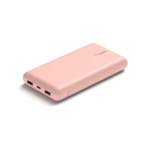 Powerbank Belkin BoostCharge Power Bank 20K 2xUSB-A + 1xUSB-C 20000mAh 15W Rose Gold Powerbank Belkin BoostCharge Power Bank 20K 2xUSB-A + 1xUSB-C 20000mAh 15W Rose Gold