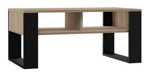 Stolik ława MODERN 2P 90x58xH50 sonoma/czarny Stolik ława MODERN 2P 90x58xH50 sonoma/czarny