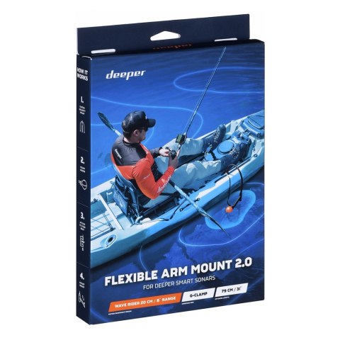 Uchwyt mocujący Deeper Flexible Arm 2.0 Uchwyt mocujący Deeper Flexible Arm 2.0