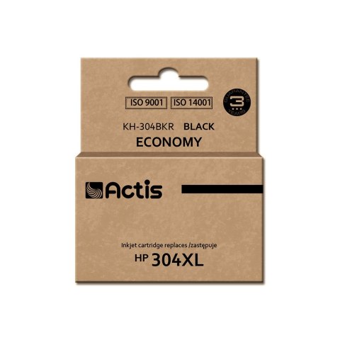 Actis KH-304BKR Tusz (zamiennik HP 304XL N9K08AE; Premium; 20 ml; czarny) Actis KH-304BKR Tusz (zamiennik HP 304XL N9K08AE; Premium; 20 ml; czarny)