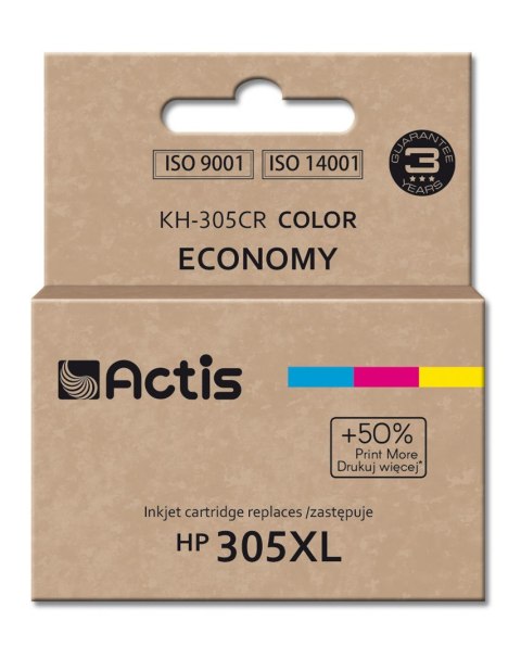 Actis KH-305CR Tusz do drukarki HP; Zamiennik 3YM63AE; Standard; 18 ml; kolor Actis KH-305CR Tusz do drukarki HP; Zamiennik 3YM63AE; Standard; 18 ml; kolor