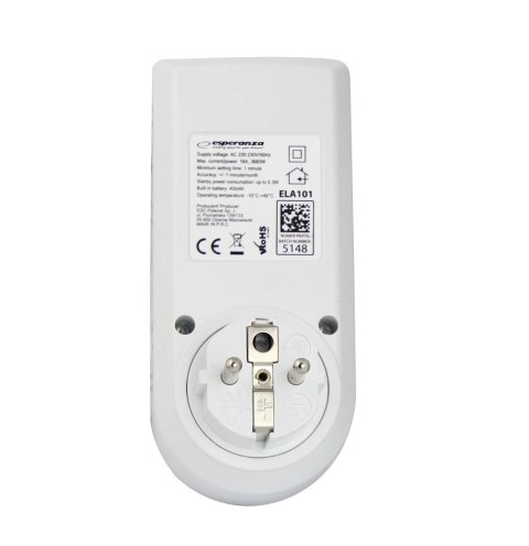 ESPERANZA ELEKTRONICZNY WYŁĄCZNIK CZASOWY EXPANSE ELA101 ESPERANZA ELEKTRONICZNY WYŁĄCZNIK CZASOWY EXPANSE ELA101