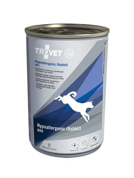 TROVET Hypoallergenic RRD z królikiem - mokra karma dla psa - 400 g TROVET Hypoallergenic RRD z królikiem - mokra karma dla psa - 400 g