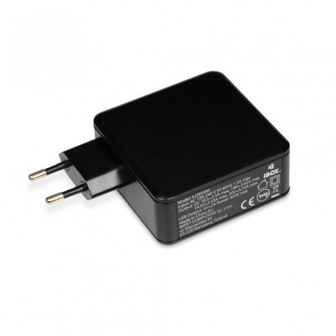 Zasilacz IBOX IUZ65WA do notebooka (20,5 V; 3,25 A, 3,5 A; 65W ) Zasilacz IBOX IUZ65WA do notebooka (20,5 V; 3,25 A, 3,5 A; 65W )