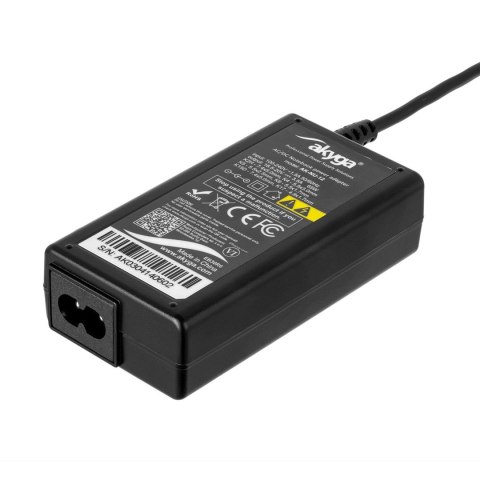 Zasilacz uniwersalny Akyga AK-NU-12 do notebooka (20 V; 3,5 A; 65W; 4.8 mm, 5.5 mm, 7.4 mm x 1.7 mm, 2.5 mm, 3 mm, 5 mm) Zasilacz uniwersalny Akyga AK-NU-12 do notebooka (20 V; 3,5 A; 65W; 4.8 mm, 5.5 mm, 7.4 mm x 1.7 mm, 2.5 mm, 3 mm, 5 mm)