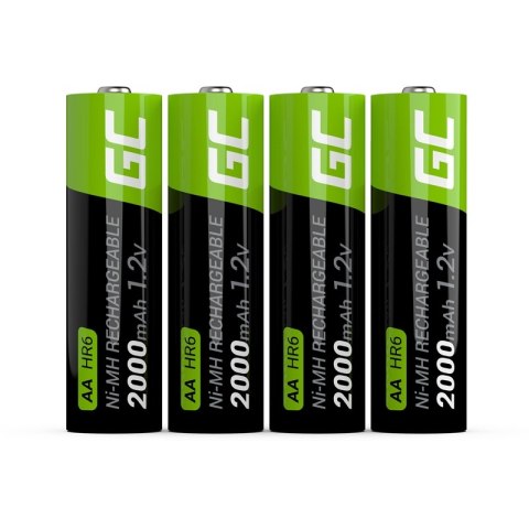 Green Cell - 4x Akumulator AA HR6 2000mAh Green Cell - 4x Akumulator AA HR6 2000mAh