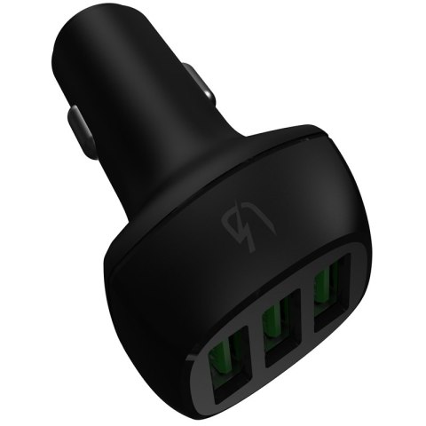Green Cell - Ładowarka Samochodowa PowerRide 54W 3xUSB 18W Ultra Charge Green Cell - Ładowarka Samochodowa PowerRide 54W 3xUSB 18W Ultra Charge