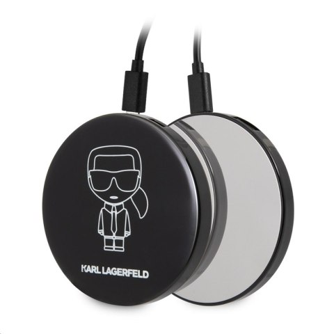 Karl Lagerfeld Bundle Ikonik - Zestaw etui do Apple Airpods 1 / 2 + Power Bank z lusterkiem Karl Lagerfeld Bundle Ikonik - Zestaw etui do Apple Airpods 1 / 2 + Power Bank z lusterkiem