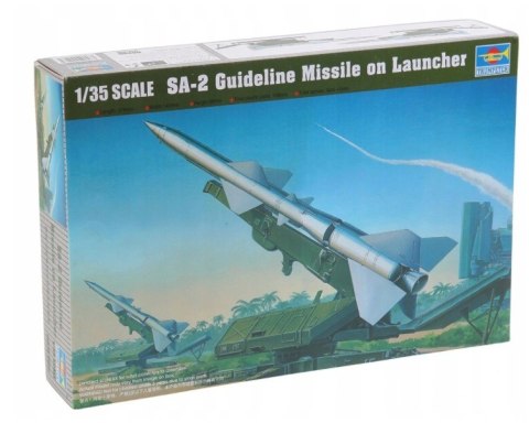 Model plastikowy SA-2 Guideline w/launcher Model plastikowy SA-2 Guideline w/launcher