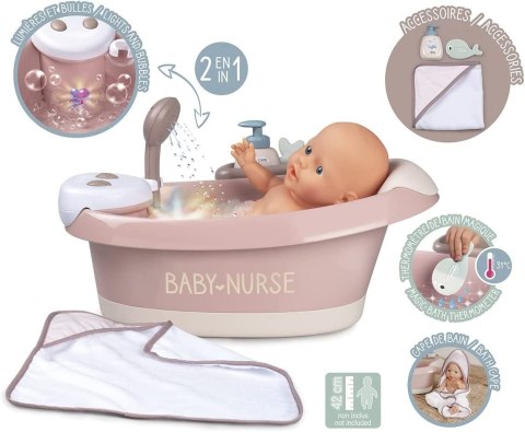 Wanienka z hydromasażem i światłem Baby Nurse Wanienka z hydromasażem i światłem Baby Nurse