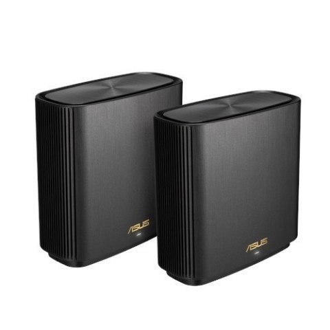 Zestaw ZenWiFi XT8 AX6600 2-pack czarny Zestaw ZenWiFi XT8 AX6600 2-pack czarny