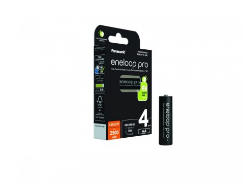 Akumulator Eneloop Pro AA 2500 mAh 4 sztuki Akumulator Eneloop Pro AA 2500 mAh 4 sztuki