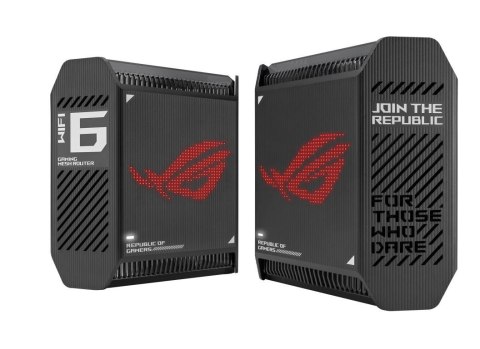 Router ROG Rapture GT6 Wi Fi AX10000 2-pak Czarny Router ROG Rapture GT6 Wi Fi AX10000 2-pak Czarny
