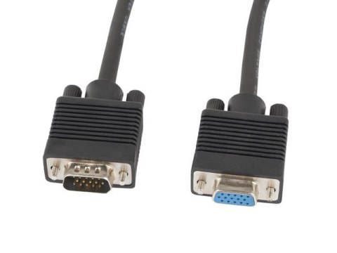 Kabel Lanberg CA-VGAC-10CC-0018-B+ (D-Sub (VGA) M - D-Sub (VGA) F; 1,8m; kolor czarny) Kabel Lanberg CA-VGAC-10CC-0018-B+ (D-Sub (VGA) M - D-Sub (VGA) F; 1,8m; kolor czarny)