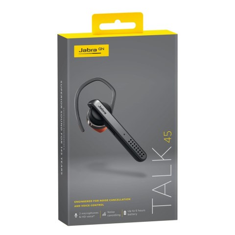 Słuchawka bluetooth Jabra Talk 45, Srebrna Słuchawka bluetooth Jabra Talk 45, Srebrna