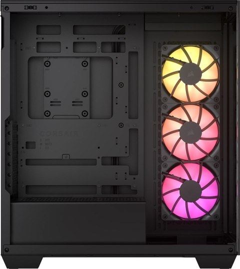 CORSAIR 3500X ARGB TGMid-Tower Black CORSAIR 3500X ARGB TGMid-Tower Black