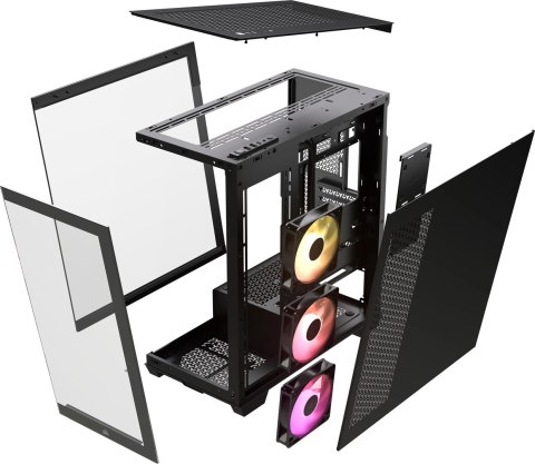 CORSAIR 3500X ARGB TGMid-Tower Black CORSAIR 3500X ARGB TGMid-Tower Black