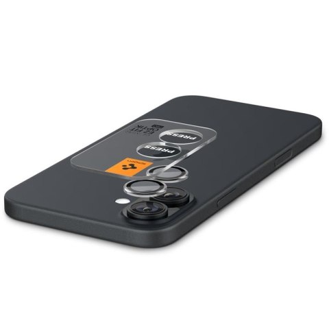 Spigen Optik Pro GLAS.TR EZ Fit Camera Protector 2-Pack - Szkło ochronne na obiektyw do iPhone 16 / 16 Plus (2 szt) (Przezroczys Spigen Optik Pro GLAS.TR EZ Fit Camera Protector 2-Pack - Szkło ochronne na obiektyw do iPhone 16 / 16 Plus (2 szt) (Przezroczys