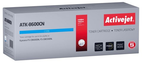 Activejet ATK-8600CN Toner (zamiennik Kyocera TK-8600C; Supreme; 20000 stron; błękitny) Activejet ATK-8600CN Toner (zamiennik Kyocera TK-8600C; Supreme; 20000 stron; błękitny)