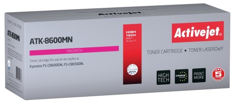 Activejet ATK-8600MN Toner (zamiennik Kyocera TK-8600M; Supreme; 20000 stron; purpurowy) Activejet ATK-8600MN Toner (zamiennik Kyocera TK-8600M; Supreme; 20000 stron; purpurowy)