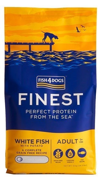 Fish4Dogs Finest White Fish Adult duża rasa 1,5kg Fish4Dogs Finest White Fish Adult duża rasa 1,5kg