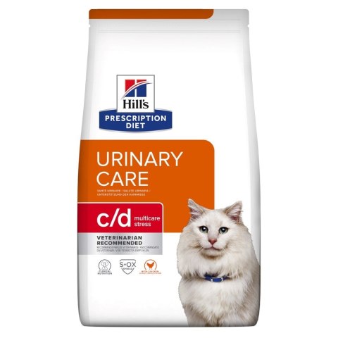 HILL'S Prescription Diet Urinary Care Feline c/d Multicare Stress Chicken - sucha karma dla kota - 1,5 kg HILL'S Prescription Diet Urinary Care Feline c/d Multicare Stress Chicken - sucha karma dla kota - 1,5 kg