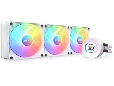 Chłodzenie wodne Kraken Elite 360 RGB LCD Białe Chłodzenie wodne Kraken Elite 360 RGB LCD Białe