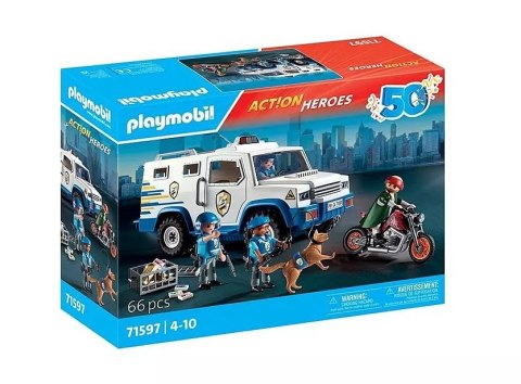 Playmobil Action Heroes 71597 Transporter pienie Playmobil Action Heroes 71597 Transporter pienie